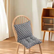 Luckky Outdoor Seat/Back Cushion 31.4"x15.7" Tufted Pillow with Ties, All-Weather Patio Furniture Replacement for Rocking Chair