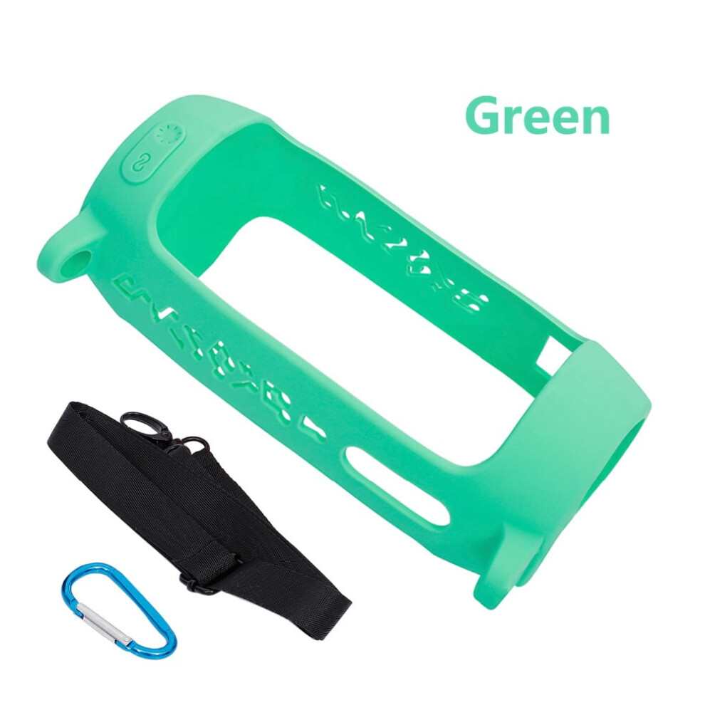 Protective Case With Belt Clip For Compatible With Jbl Pulse 4, Silicone Portable Bluetooth Speaker Case, Lightweight Sleeve With Carabiner 9557311665677