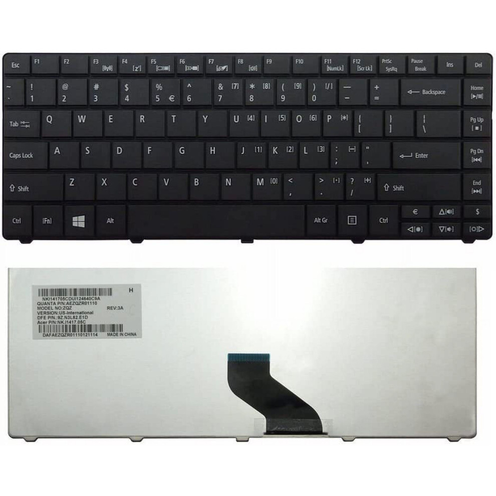 New Laptop Keyboard Replacement For Compatible With Acer Aspire E1-421 Ec-471G E1-431 E1-431G E1-471 E1-471G Us Layout Color Black 9499224778559