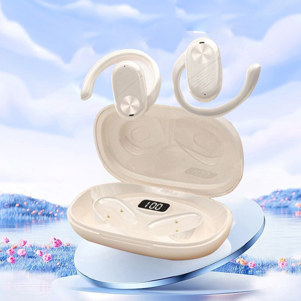 Txmfgh Bt-07 Ear Mounted Hifi High Sound Quality Bluetooth 5.3 Ultra Long Range Clear Call Intelligent Noise Reduction Directional Transmission 9499224778870