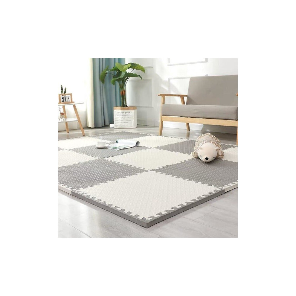Foam Play Mat - Soft Eva Puzzle Mat for Kids, Interlocking Play Mat for Kids, Foam Floor Mat, 16 Pcs.