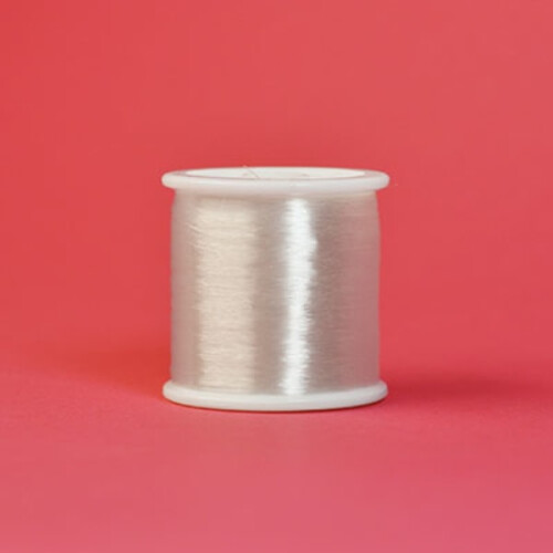 Thin "invisible" sewing thread, transparent, 200m transparent