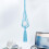 6 Set DIY Macrame Egg Hanger Kit Easter Eggs Hanger Macrame Kit for Adults Beginners Macrame Easter Hanging Decor 5