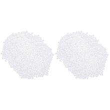 2pcs 1 Bag of Multi-use Polymorphs Plastic Pellets Funny Thermoplastic Beads Reusable Moldable Plastic Beads