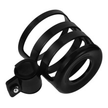 Bicycle Water Cup Holder Cycling Bottle 1pcs (black) Bike Plastic Metal Mountain Rack Miss Round