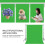 6X9 FT Green Backdrop, Solid Background for Photo Studio, Non-Gloss Collapsible High Density Screen 2