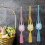 6 Set DIY Macrame Egg Hanger Kit Easter Eggs Hanger Macrame Kit for Adults Beginners Macrame Easter Hanging Decor 6