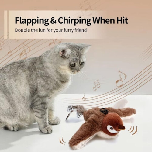 Electronic Interactive Flying Bird – Perfect Toy for Cats 1