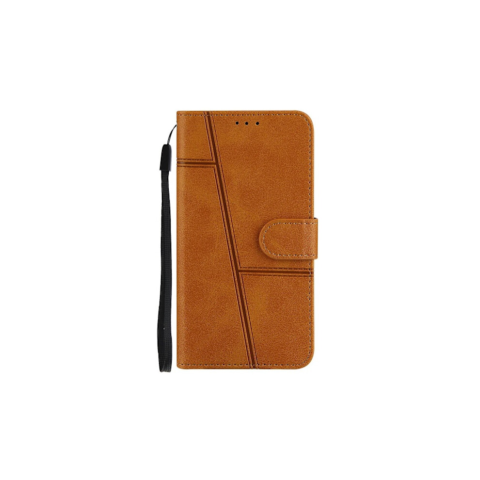 Case For Compatible With Samsung Galaxy S21 Ultra 5G Cover Case Flip Magnetic Closure Kickstand Yellow 9496895885715