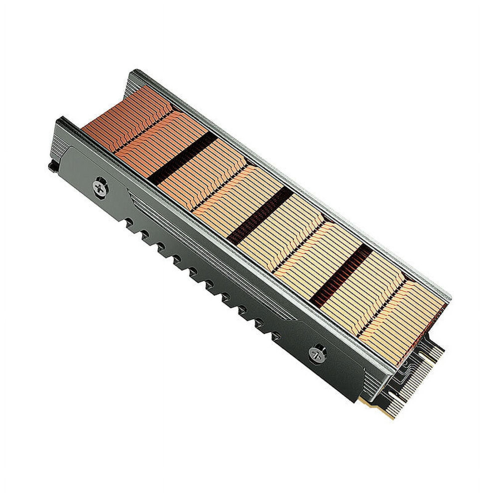 Jixopn Solid State Hard Disk Heatsink Nvme/Ngff 2280 M.2 Ssd Radiator With Thermal Pads 9496895884398