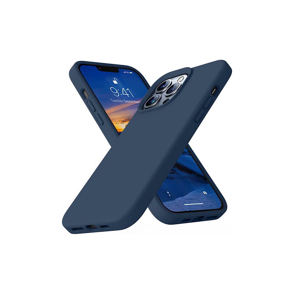 Compatible With Iphone 14 Pro Max - Slim Protective Case (Leman) Dark Blue 9496895885647