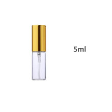 DEKAXID 5ml 10ml Perfume Refiller Bottle Portable Mini Perfume Glass Bottle Empty Cosmetics Bottle Sample Test Tube Travel Cosmetic Tool