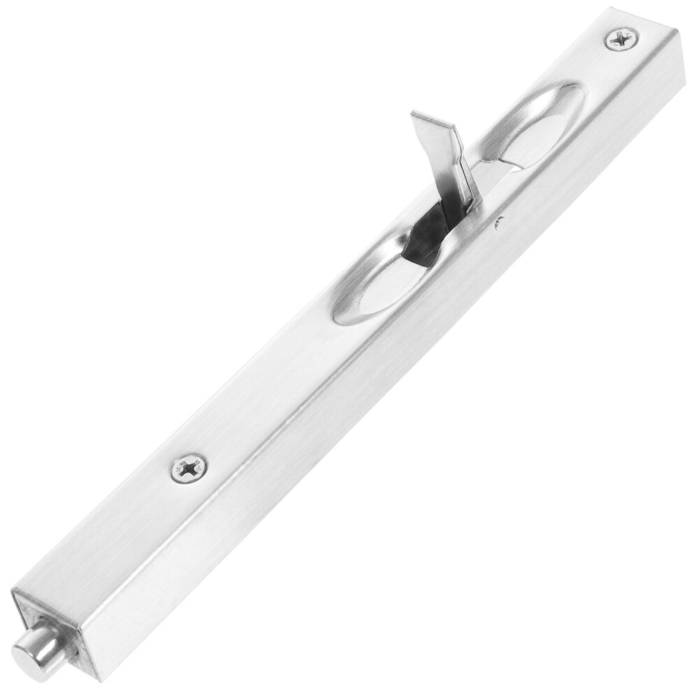 Plug French Door Flush Bolt Lock Sliding Gate Latch Level Slide Steel 9448990315017