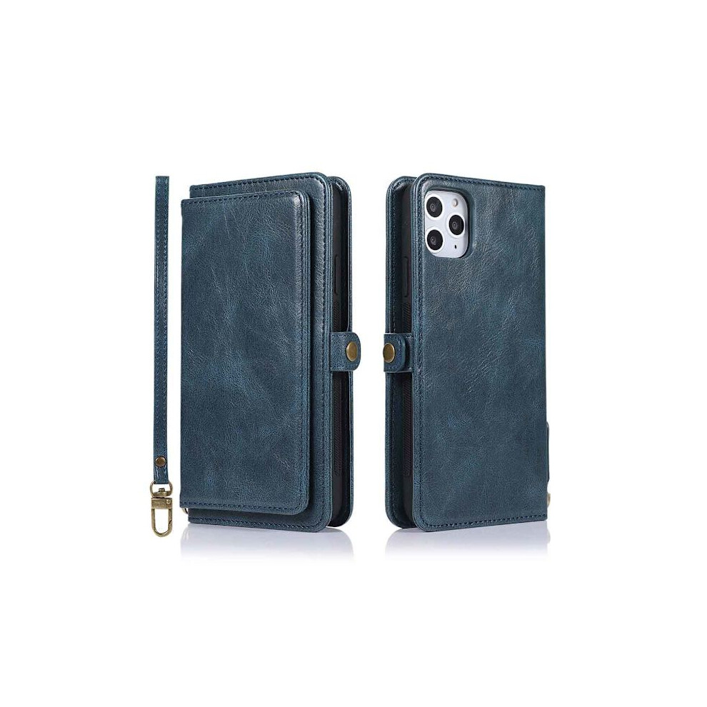 Wallet Case - Compatible With Iphone 11 Pro Max Dark Blue 9448990314775