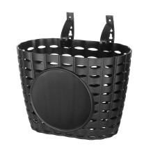 Bike Basket Detachable Front Handlebar Lift Off Baskets for Kids Bike Accessories ( Black )