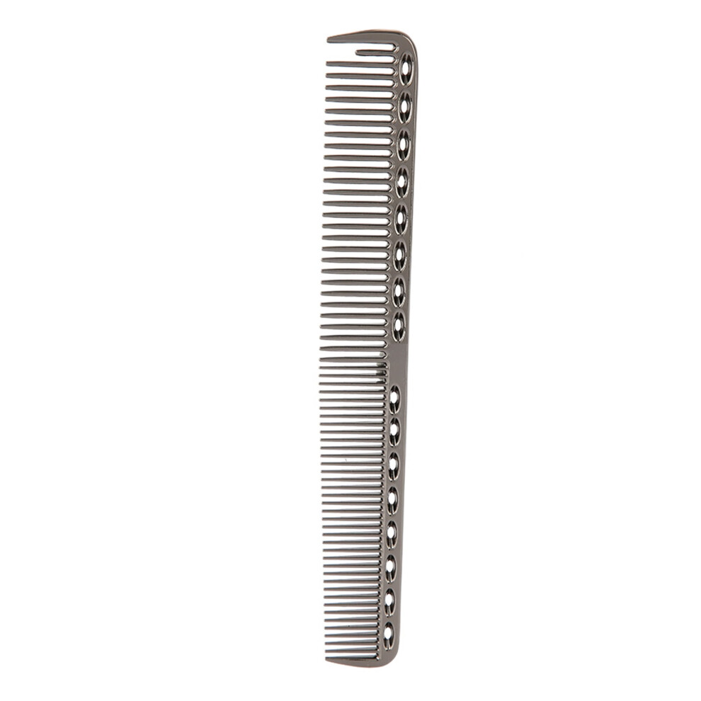 Unisex Dekaim Peine Para El Cabello, Peine Profesional Para El Cabello Espacio Aluminio Acero Inoxidable Peine Antiestã¡Tico Herramientas De Belleza(Black02)