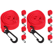 10 pcs Walking Safety Ropes Kids Kindergarten Walking Ropes Toddlers Preschool Safety Ropes with Hook