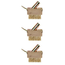 Set of 3 Wire Weeding Brush Area Rugs Removing Brush Agricultural Tools Manual Weeders Brush Paving Joints Brush