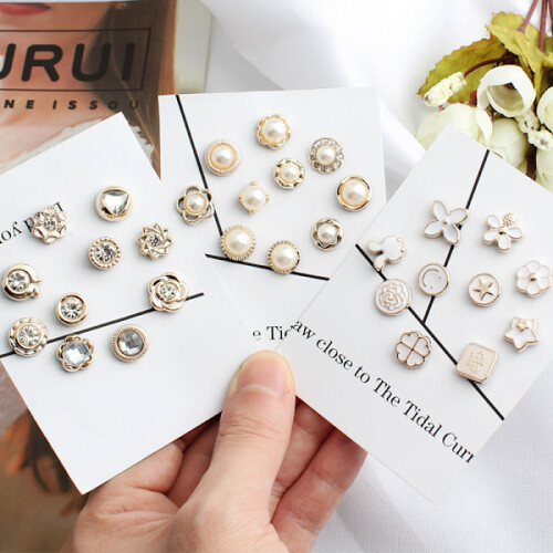 Brooch pins 30-pack model 2 White 1