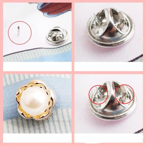 Brooch pins 30-pack model 2 White 2
