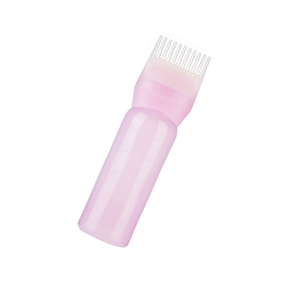 Hair Dye Applicator Bottle with Comb for Even Color Distribution, Plastic Hair Color Applicator