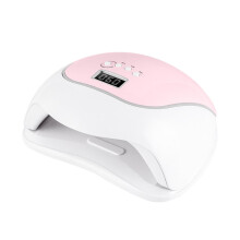 YATLTE UV LED Nail Lamp 120W, Professional Nail Dryer with 3 Timers, Compatible with LKE, White