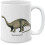 Black Spot Cow Ceramic Coffee Mug Tea Cup, 11 OZ 1