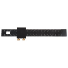 Precision Pocket Ruler Woodworking by Clear Style T Track Ruler