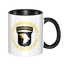 101st Airborne Air Assault Paratroops Veteran Ceramic Coffee Mug Classic Stylish Tea Cup for Restaurant Office Home Gift 11 oz