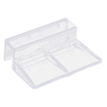 Aquarium Acrylic Bracket 8mm, Durable & Transparent, Easy Install Fish Tank Accessory Compatible with Open Tanks, Super White Tanks, Glass Pet Tanks