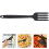 Eease Silicone Spaghetti Salad Pasta Server Mixing Fork - Nonstick Cooking Utensil 6
