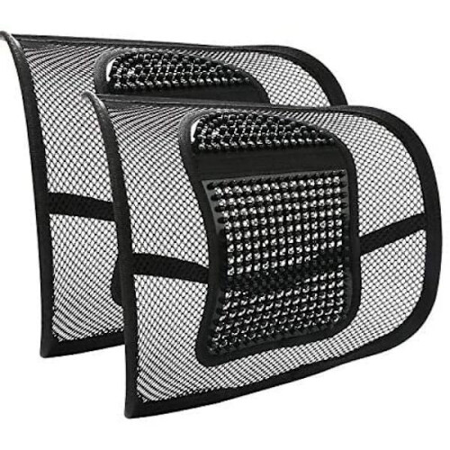 RenFox Lumbar Support Mesh for Car and Office, Lumbar Pillow, Back Support for Office