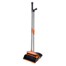 YOBOLK Clearance: Magnetic Standing Broom & Dustpan Set with Scraper, Compatible with Indoor Kitchen Storage, Deep Cleaning