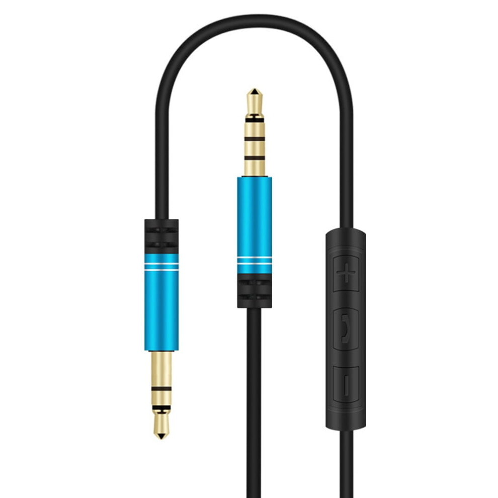 Lifetechs 3.5Mm Male Volume Control Aux Audio Adapter Cable With Mic For Speaker Headphone 9193271529125