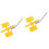 2 Pieces Dynamo Generator Portable Electrical Tools Abs 1