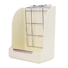 leaveforme Rabbit Guinea Pig Chinchilla Hay Feeder Less Wasted Pet Feeding Rack Manager
