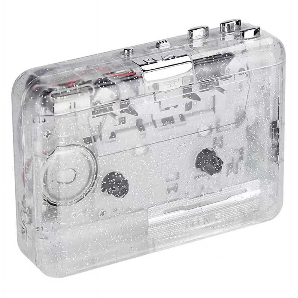 Cassette Player Full Transparent Shell Cassette To Mp3 Format Tape Player Plug And Play Audio Digital Player For Music 9418476300905