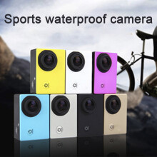 SUSUchens sj4000 Mini Camera 30m Waterproof Case 5M Pixel Wide Angle Supporting 32G TF Card High Clarity Sports DV for Outdoor White