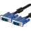 5' VGA to VGA Cable, Black, compatible with Lenovo Desktop Computer 3