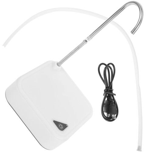 White Tabletop Water Dispenser Kettle Universal Dual Purpose Portable