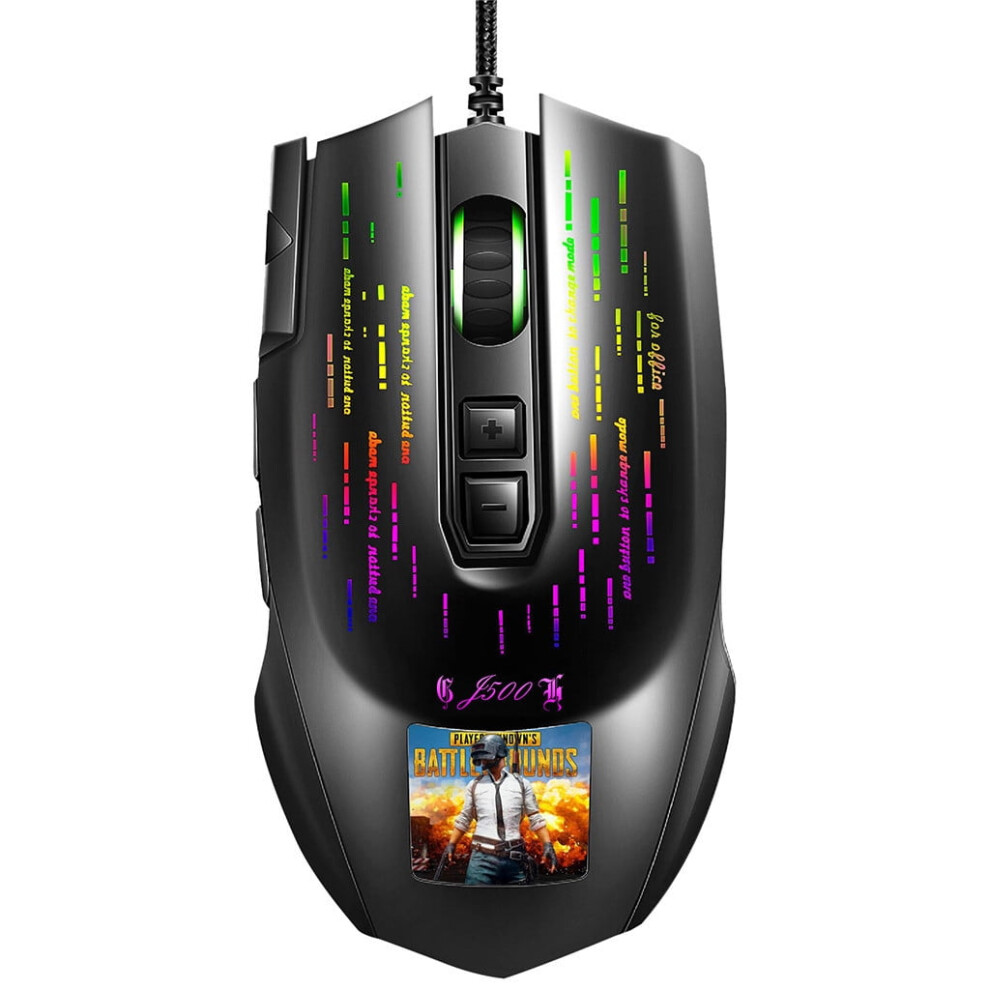 Valseel Computer Mouse Gaming Mouse With-Screen Display 6400Dpi Rgb Backlight Gamer Mice For Pc Electronics 9170372808281