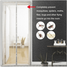 DEKAXID New Magnetic Screen Door Curtain Summer Anti Mosquito Insect Fly Bug No Punching Curtains Automatic Closing Door Screens Mesh