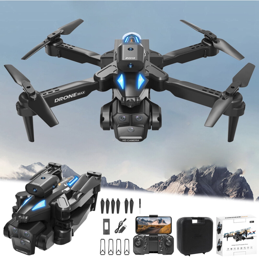 Yifudd Drone Three Camera Aerial Photography Clear Quadcopter Automatic Return Flight Remote Control Airplane 9165521358847