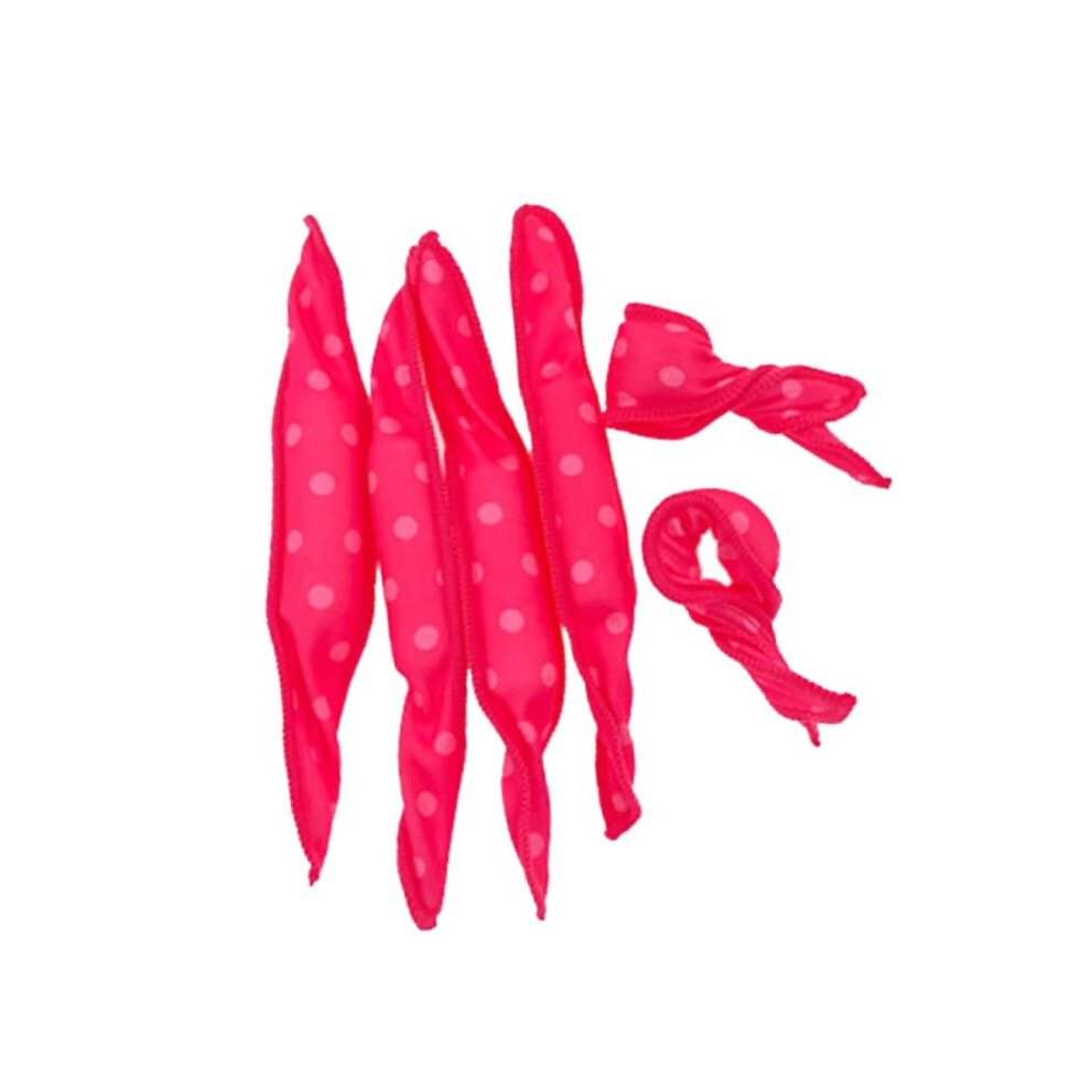 Sponge Hair Rollers 6pcs No Heat Curlers for Fast Styling and Gentle Overnight Hair Care