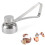 304 Metal Egg shell Opener Eggshell Cutter Double Head Egg Topper Shell Opener Boiled Raw Egg Creative Kitchen Tools Accessories 4