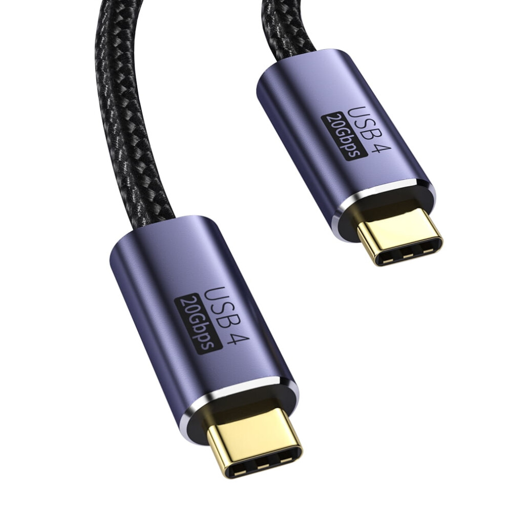 Jixopn 20Gbps 8K 60Hz Charger Cable 100W Usb 4.0 Type-C Fast Charging Data Wire Cord 9499224105317