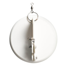 SunyaMood Trolling Dipsy Diver Adjustable Angle Dipsey Disk Troller Boat Fishing (white)