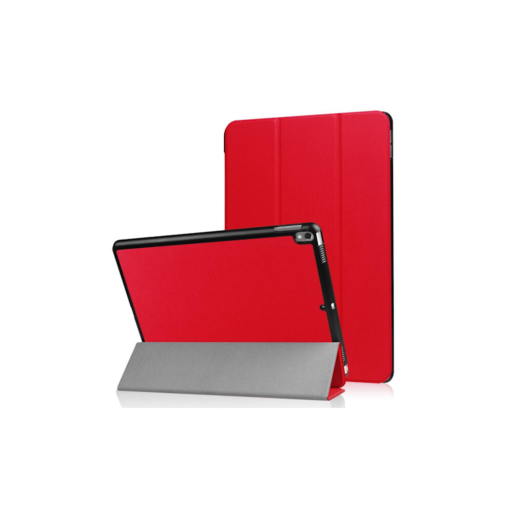Compatible With Ipad Pro 10.5 / Air 10.5 (2019) Slim Fit Tri-Fold Case Red 9180479472049
