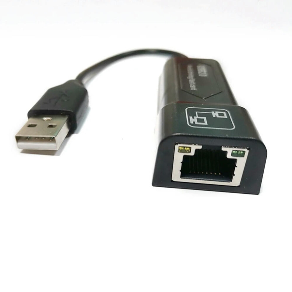 For Usb 2.0 To Rj45 10/100 Mbps Usb Ethernet Adapter Lan Usb Network Adapter Lan Rj45 Card For Pc Laptop 9009879008798