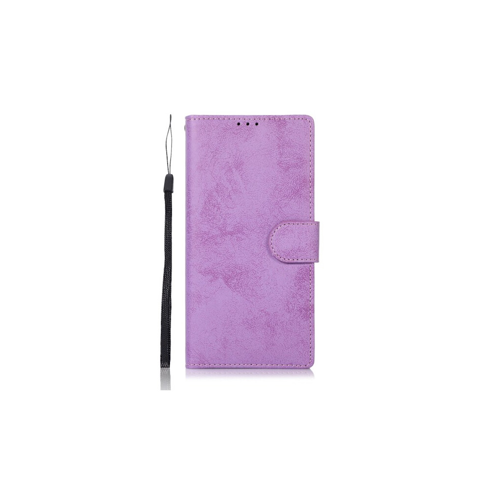 Compatible With Samsung Galaxy S22 Ultra - Practical Leman Wallet Case Purple 9180479471677